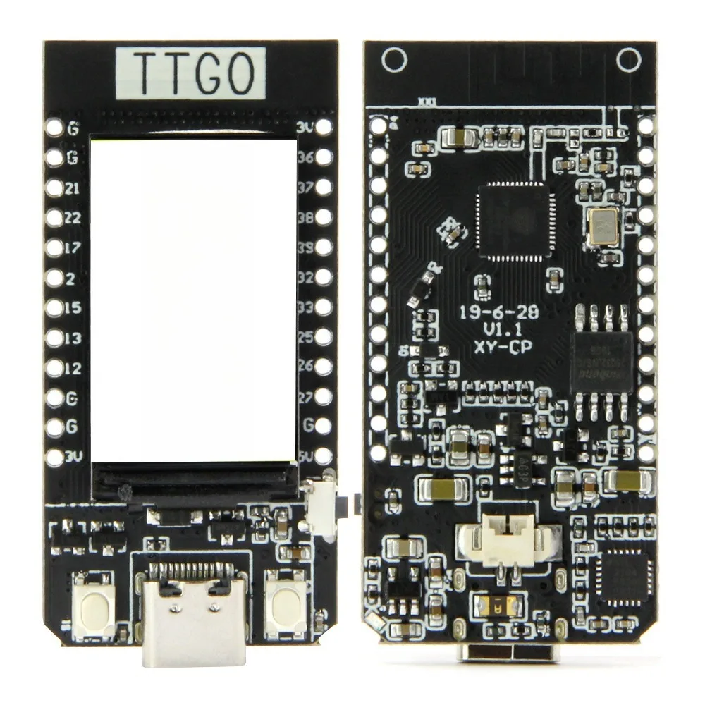 TTGO T-Display ESP32 WiFi Bluetooth Modul Dual-Core-Mikroprozessor Energiesparendes 1,14-Zoll-LCD-Entwicklungsboard für Arduino