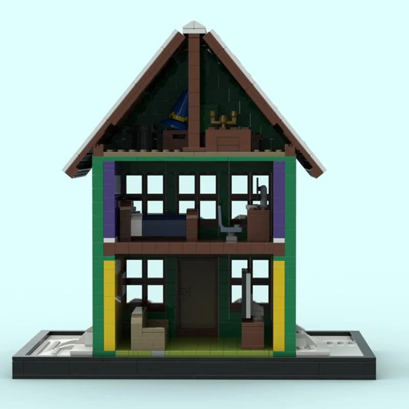 913 قطعة MOC Cartman S House South Park نموذج اللبنات البناء تجميع DIY بها بنفسك هدية الكريسماس فكرة إبداعية لعبة التعليم #2