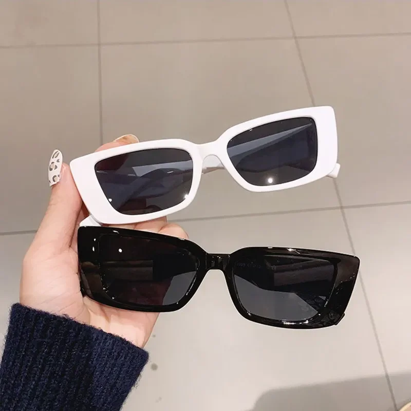 

Popular Vintage Sunglasses Women Men Square Sun Glasses Cat Eye Glasses Goggle for Male Female Rectangle Sunglasses