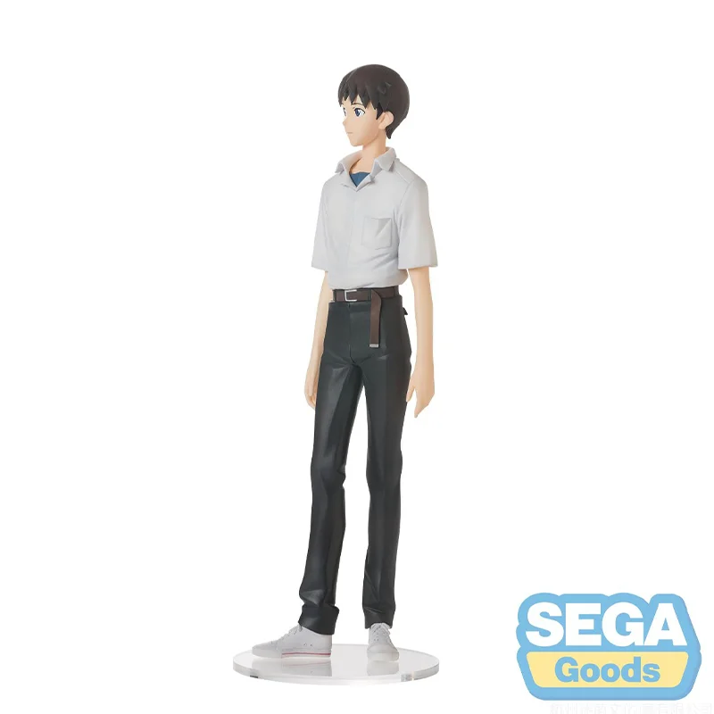 【أصيل 100%】SEGA Original Evangelion Shin Gekijouban Ikari Shinji High Premium Figure Seifuku Ver. ألعاب هدايا الرسوم المتحركة أنيمي