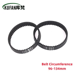 KUFAN 3D Printer GT2 Width 6/10mm Closed Loop Rubber 2GT Timing Belt Length 96 100 102 104 108 110 112 116 122 128 130 132 134mm