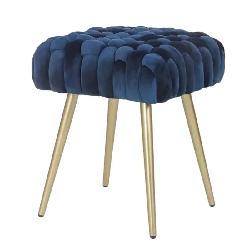 

Solid wood makeup stool retro simple chair wind bedroom dresser cute stool home girl