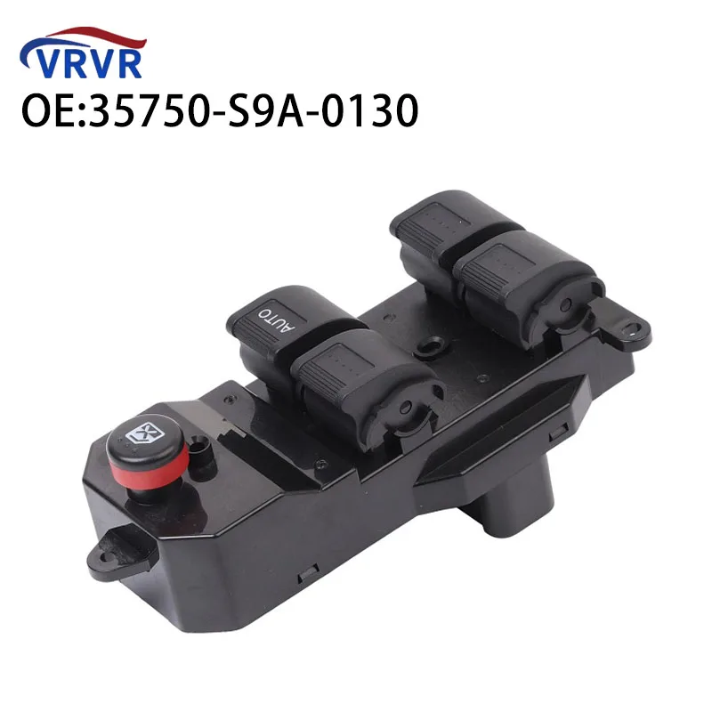 35750-S9A-0130 35750S9A0130 Power Window Switch 35750-SAA-003 35750-SAA-013 For Honda GD1 Civic CR-V Crv RD5 2001 2002-2005