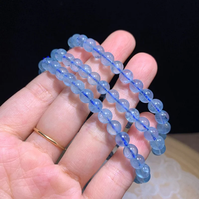 Jewelry Ice-like 3 Fashion DIY Aquamarine 3 Circle Bracelet Manufacturers Wholesale