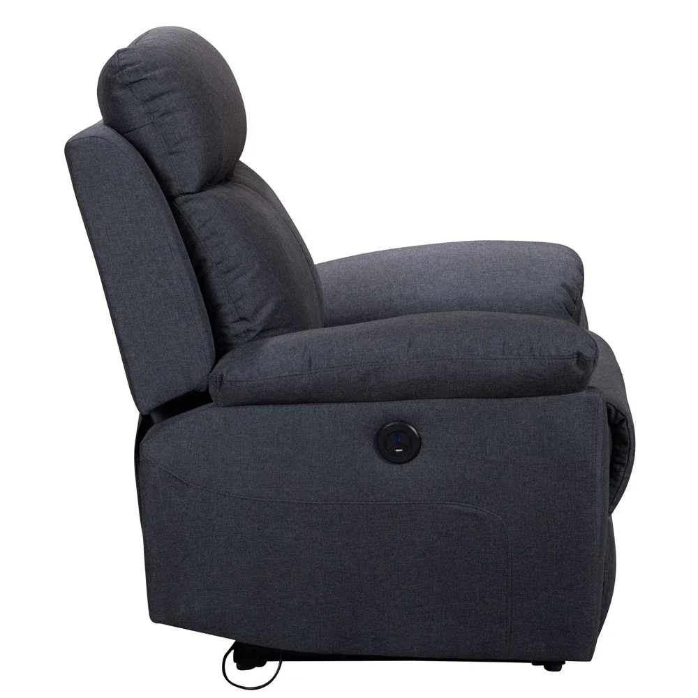 Reclining Air Leather Power Electric Recliner Sofa Chair Reclinable