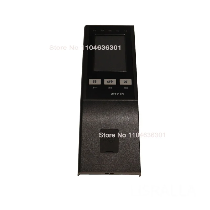 Original Used ZT411CN Front Panel Display for Zebra ZT411CN zt411cn Printer Parts Front Display Chinese language