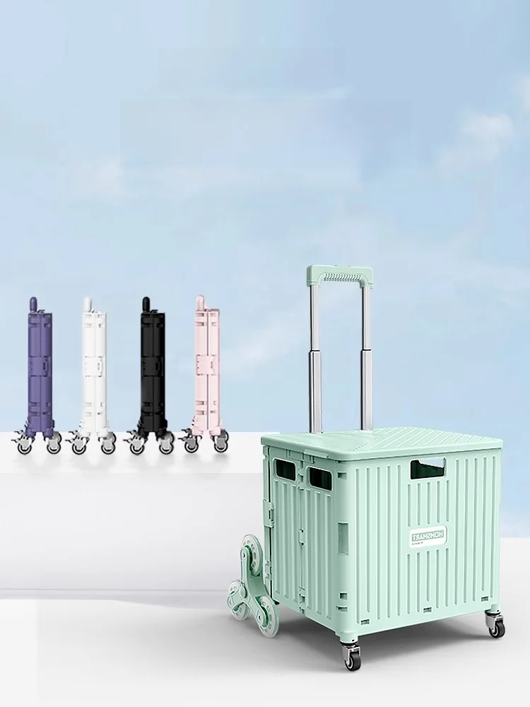 portable-folding-lightweight-shopping-cart-vegetable-buying-car-small-pulling-cart-home-use-pull-rod-car-goods-delivery