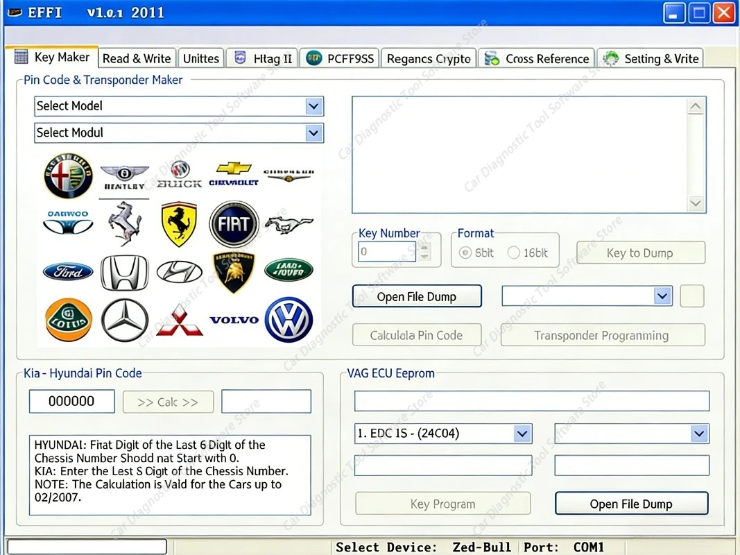 2026 HOT SELLING FOR zed bull or mini zed bull or smart zed bull software 107 model
