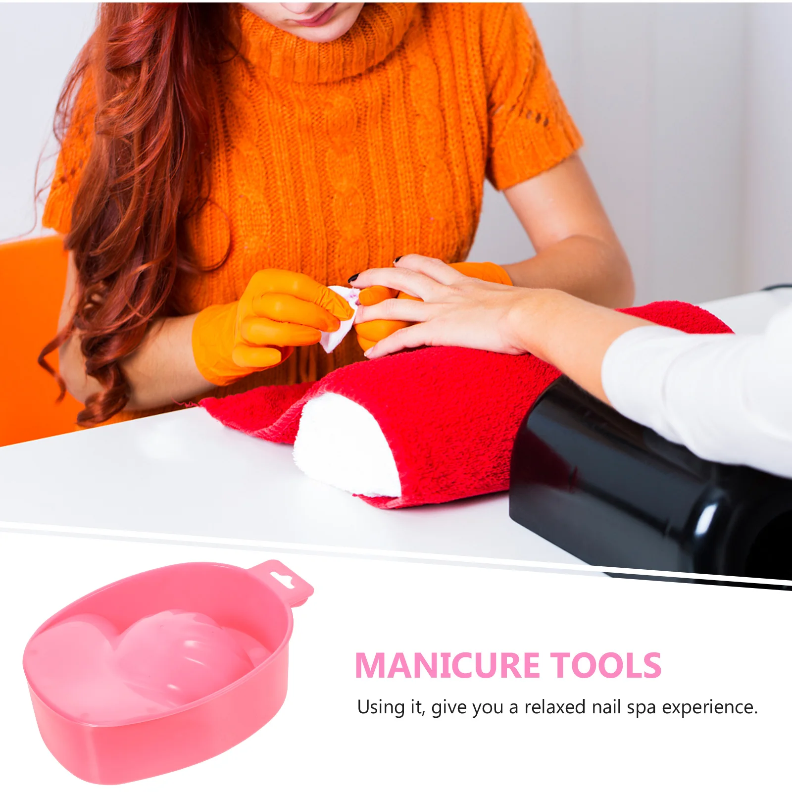 2 قطعة مسمار الفن مانيكير نقع الأطباق الأزرق مناسبة لعلاج الأظافر كاذبة إزالة بشرة التغذية صالون الاستخدام المنزلي