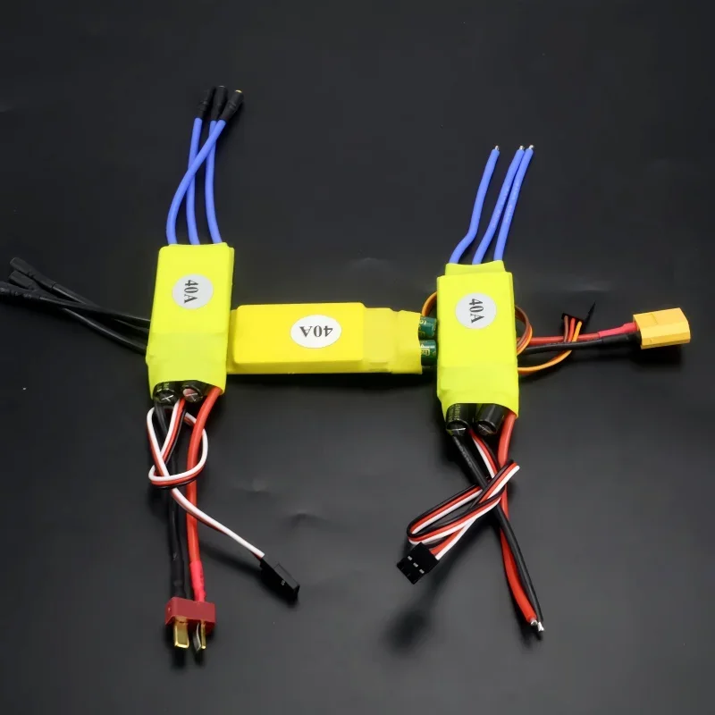 

40A Brushless ESC 2-4S LiPo Electronic Speed Controller with 5V BEC for RC Airplane Quadcopter Multicopter Drone