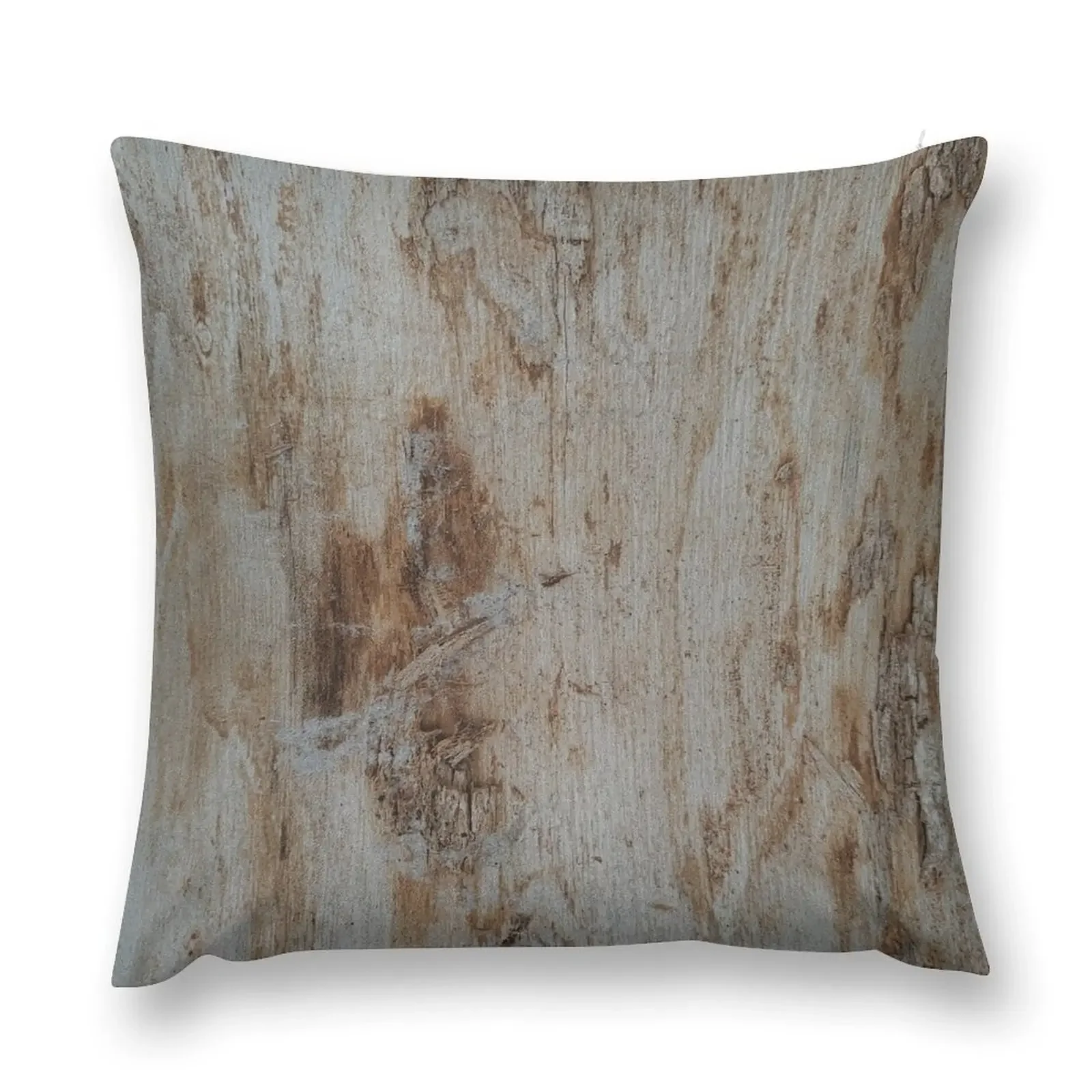 Brown Textured Landscaped Wood Throw Pillow Throw Pillow Cusions Cover luxury throw pillow covers Cushions For Children