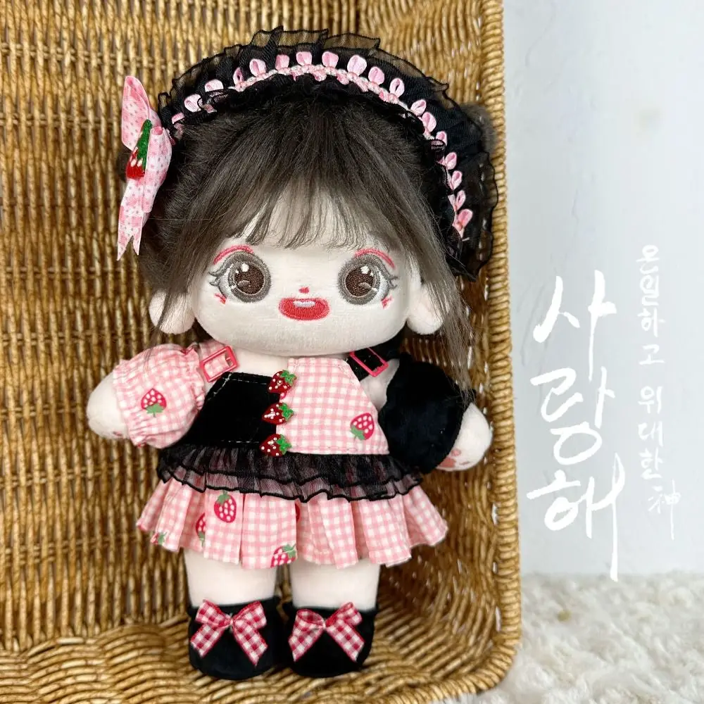 Cute Doll Lovely Clothes New 10 Styles With Headband Accessories Doll Skirt Accessories 20cm Cotton Doll/EXO Idol Dolls