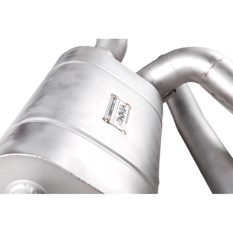 تعديل صمام الذيل الأوسط لسيارات BMW 2345 سلسلة التحكم عن بعد ماسورة العادم م مزدوجة أربعة سيارة رياضية ضبط الصوت نظام العادم