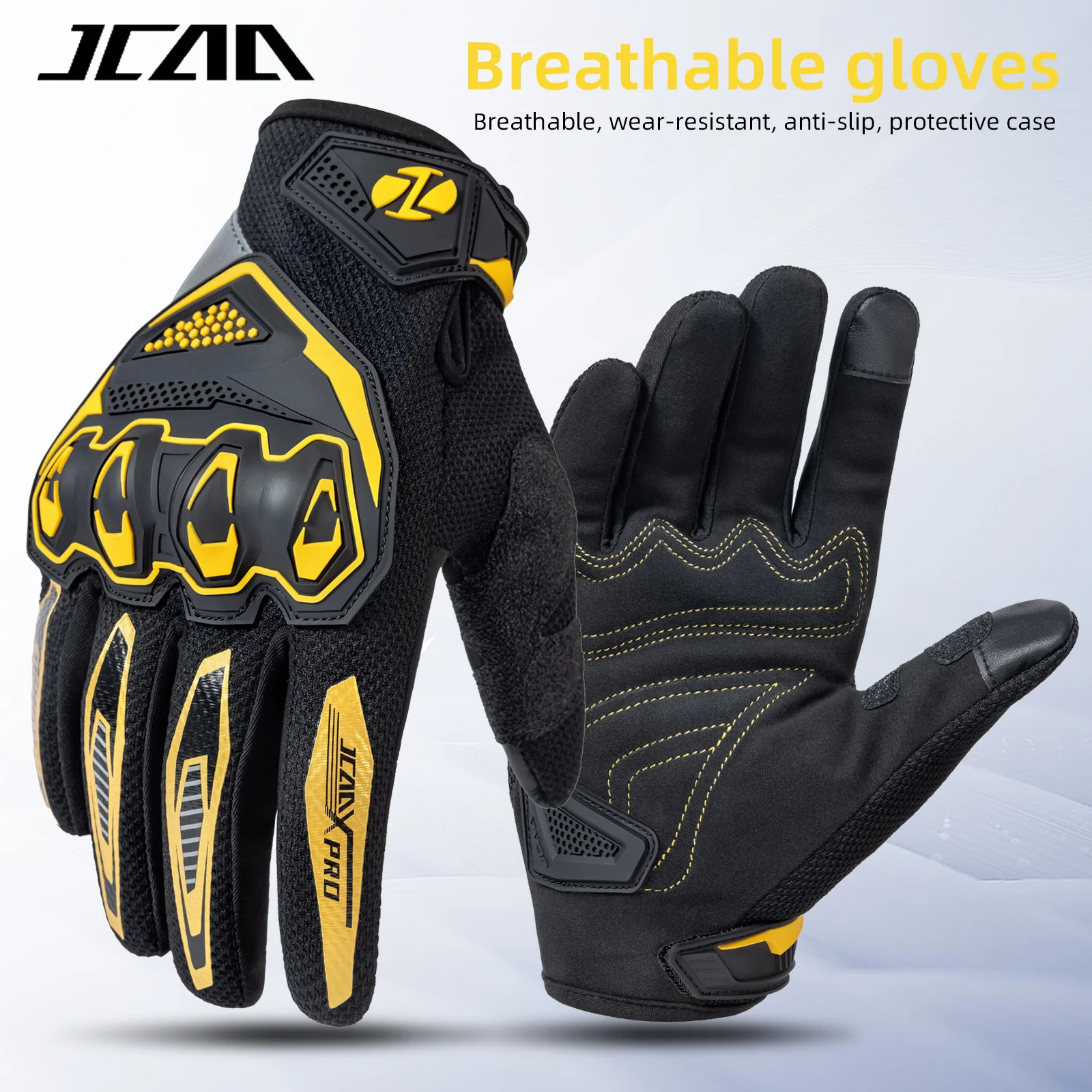 

Summer Motorcycle Gloves Men Women Breathable Anti-fall Motorbike Racing Gloves Touch Screen Motocross Biker Gloves