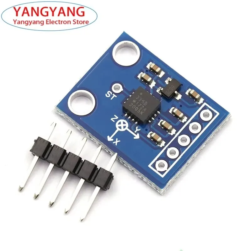 New GY-61 ADXL335 ADS1115 3-Axis Analog Output Board Accelerometer Module Angular Transducer 3V-5V Alternative MMA7260 335