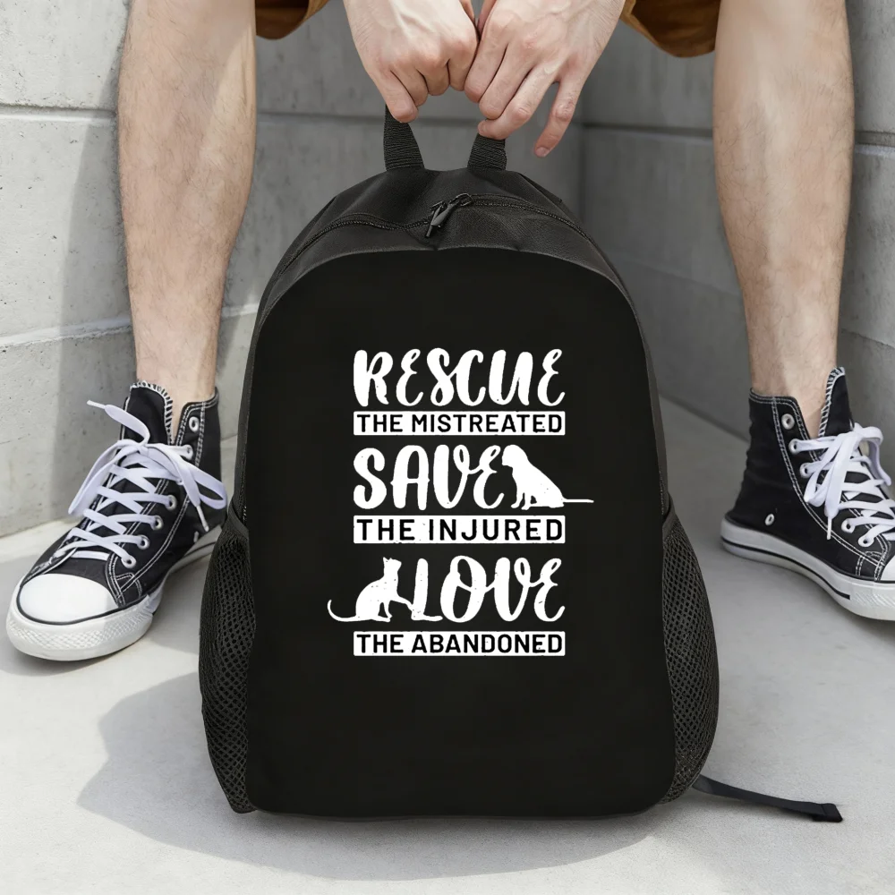 

Ladies College Backpack | Redemption Love Rescue Abandonment Large capacity photography backpack, comfortable and stylish