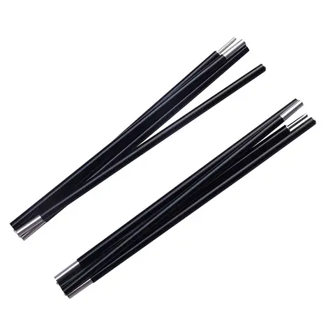 Dos colores, 160CM de largo, 4 secciones de diámetro, 13MM, soporte para tienda, varilla de refugio, lona, dosel, poste de aluminio