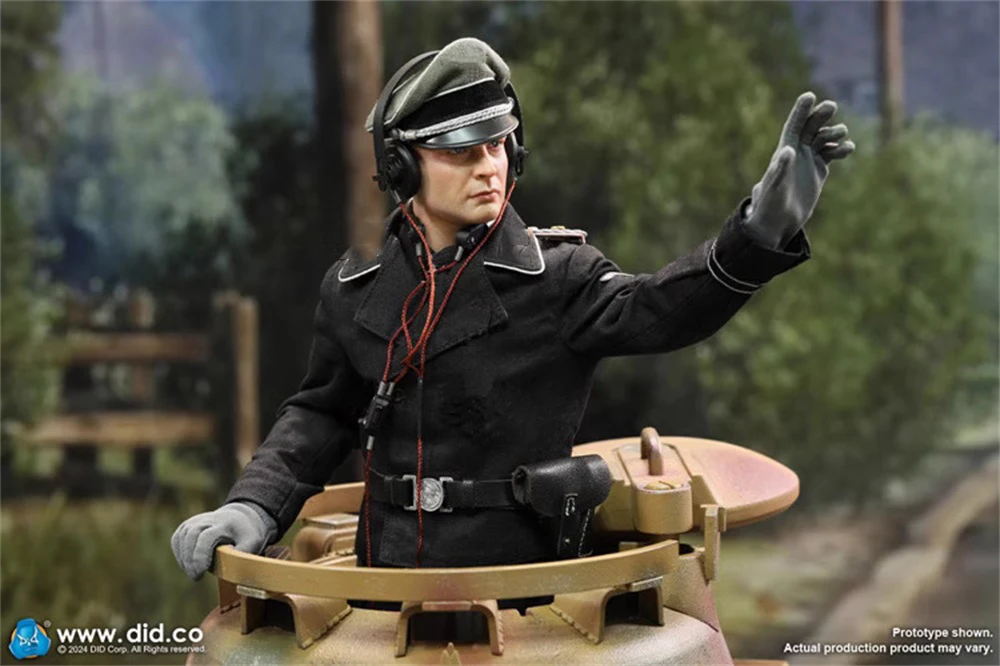 1/6 DID D80176 WWII Series Tank Man Commander Full Set Moveable Action Figure Gift For Fans Collect