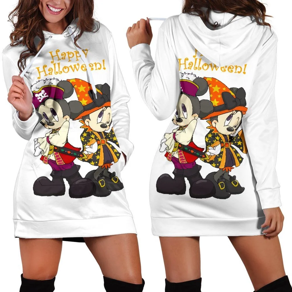 Disney Kadın kapüşonlu kazak, sweatshirt, gündelik, Mickey Mouse, 2025, son model