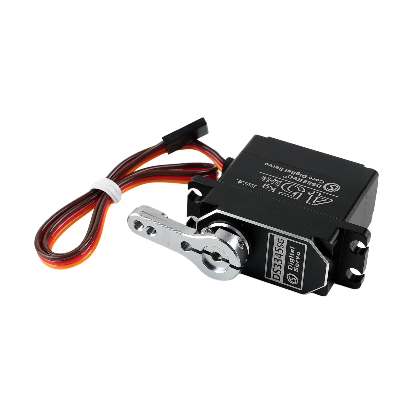 Servomoteur numérique entièrement en métal, 45KG DS3345 SG, couple élevé, moteur 270/180/360 degrés, IP67, pièces de jouets pour Robot RC/modèle de voiture