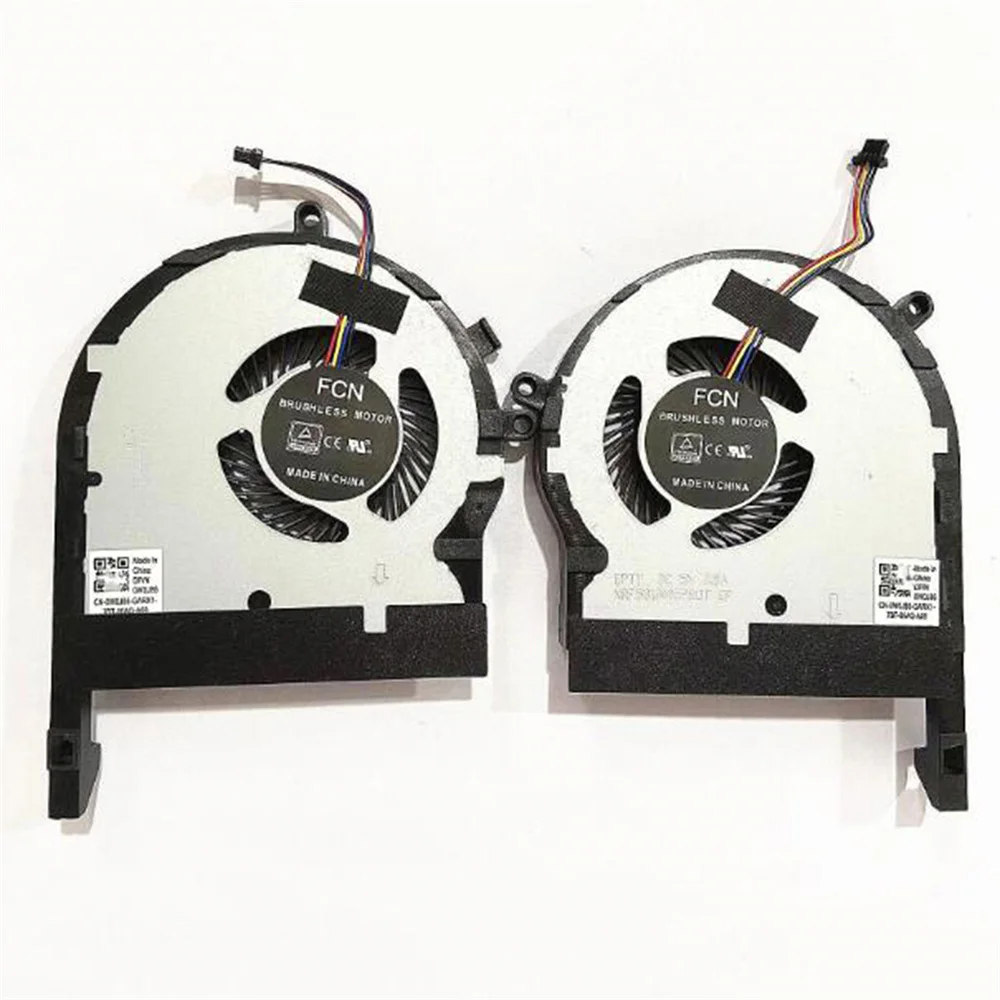 

Replacement 1 Pair CPU+GPU Cooling Fan for ASUS Flying Fortress 5th Generation ZX80G FX504 FX80