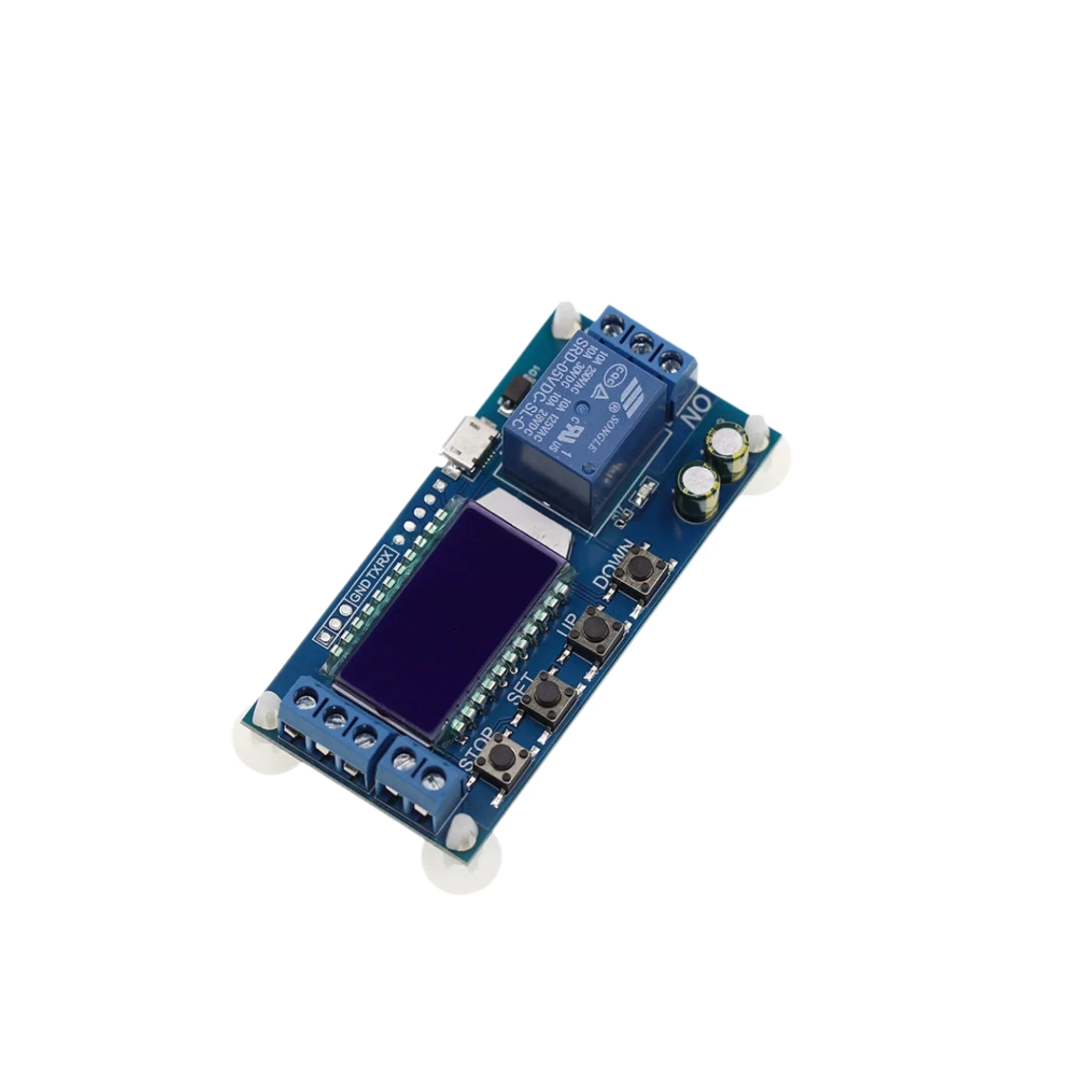 XY-LJ02 1 Channel Timer Relay Module LCD Display Trigger Delay Cycle Timing Switch for Automation Control DIY