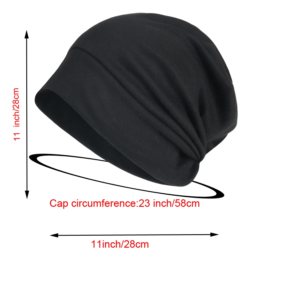 3 peças baggy slouchy quimio sono gorro chapéu crânio boné chapéu