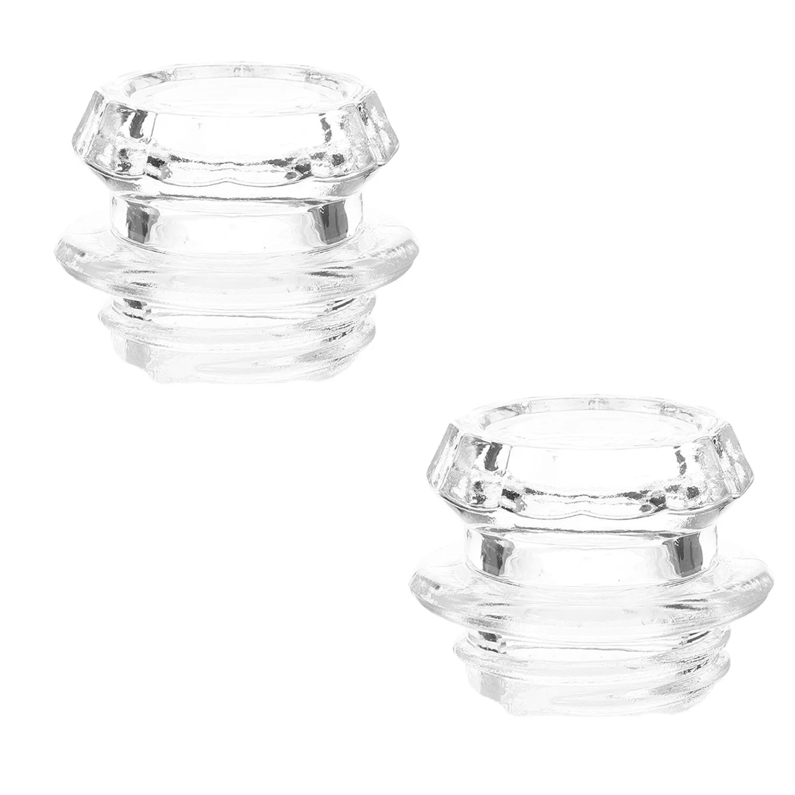 

2Pcs Coffee Percolator Glass Top Replacement Transparent Knob for Coffee Pot Filter Parts Espresso Machine Accessories