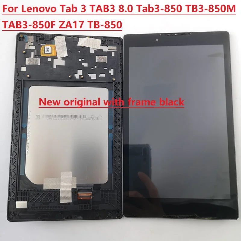 

8 inch Touch Screen glass LCD Display panel digitizer assembly For Lenovo Tab 3 TAB3 8.0 Tab3-850 TB3-850M TAB3-850F ZA17 TB-850