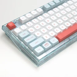 GMK Salmon Keycaps PBT keycap Dye Sublimation 140 Keys XDA Profile For Gateron Cherry MX Switch Mechanical Keyboard