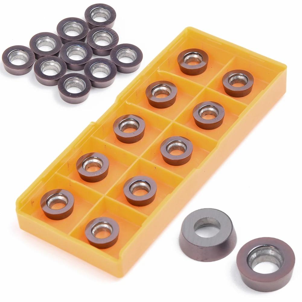 

Heavy Duty Processing Carbide Inserts Tool For Machining 10pcs Insert Set Easy Blade Replacement High Grip Tool For CNC Machines