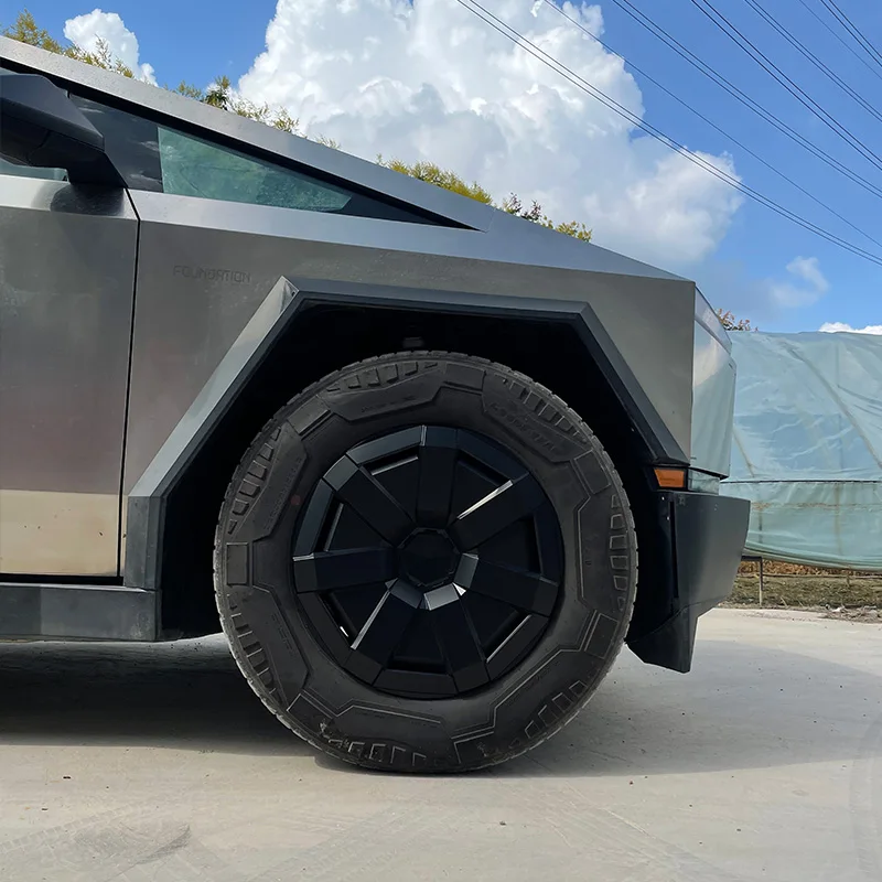 Full Rim Protector Wheel Hub Caps Set Hubcap Wheel Covers Replacement Hub Caps Compatible for CYBER TRK 2024 TSL80485