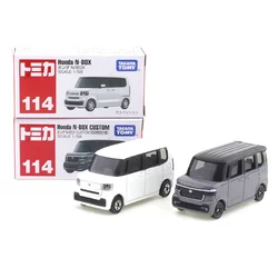 Takara Tomy Tomica No.114 Honda N-BOX Custom Car Alloy Toys Motor Vehicle Diecast Metal Model for Children