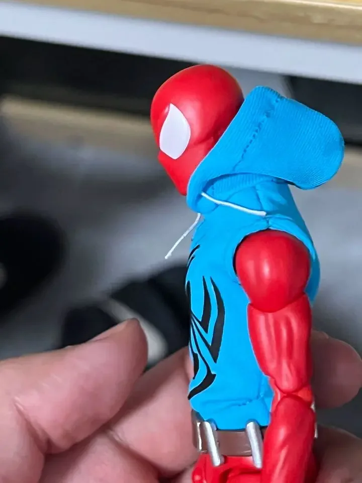 Nowe zabawki Ct Anime Spiderman rysunek Mafex186 szkarłatny pająk figurka niesamowity Spider-Man wersja komiksowa Model zabawki prezentowe