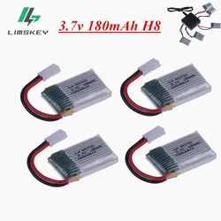 Dla JJRC H8 Mini 3.7v 180mah bateria Lipo dla H2 H48 U207 części zamienne do quadcoptera RC651723 Bateria 3,7 V do zabawek do helikopterów RC