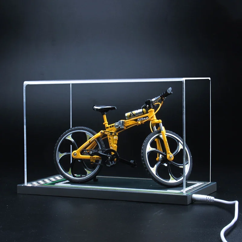 1:8 Bicicletta da strada 1:10 Bici da corsa Modello di mountain bike Simulazione in lega Giocattolo per bicicletta Ornamenti creativi per confezione regalo leggera