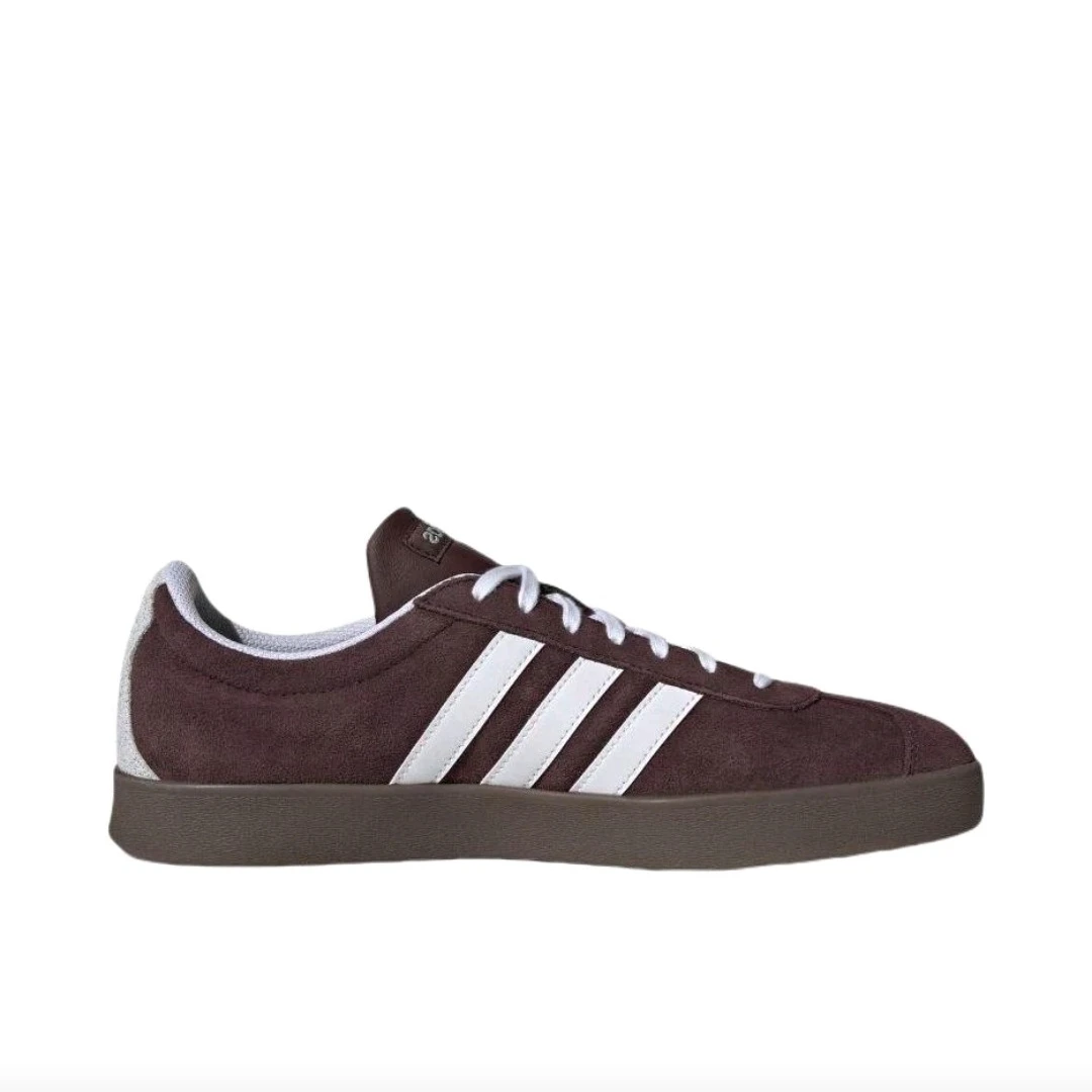 

Adidas VL Court 2.0 Men's and Women's Skateboarding Shoes, Anti-slip, Casual, Budget-Friendly Sneakers, Brown