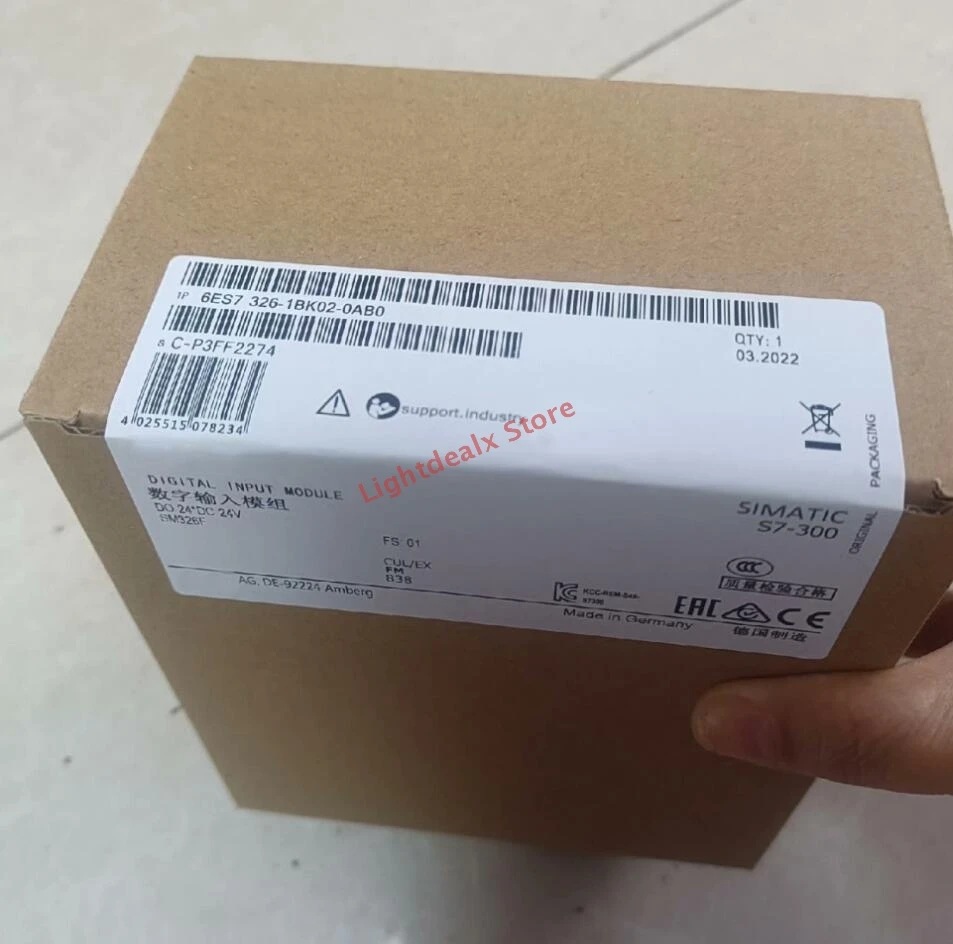 1PCS Brand PLC Module In Box 6ES7326-1BK02-0AB0 New 6ES7 326-1BK02-0AB0 6ES73261BK020AB0 Fast Shipping Digital Input SM326