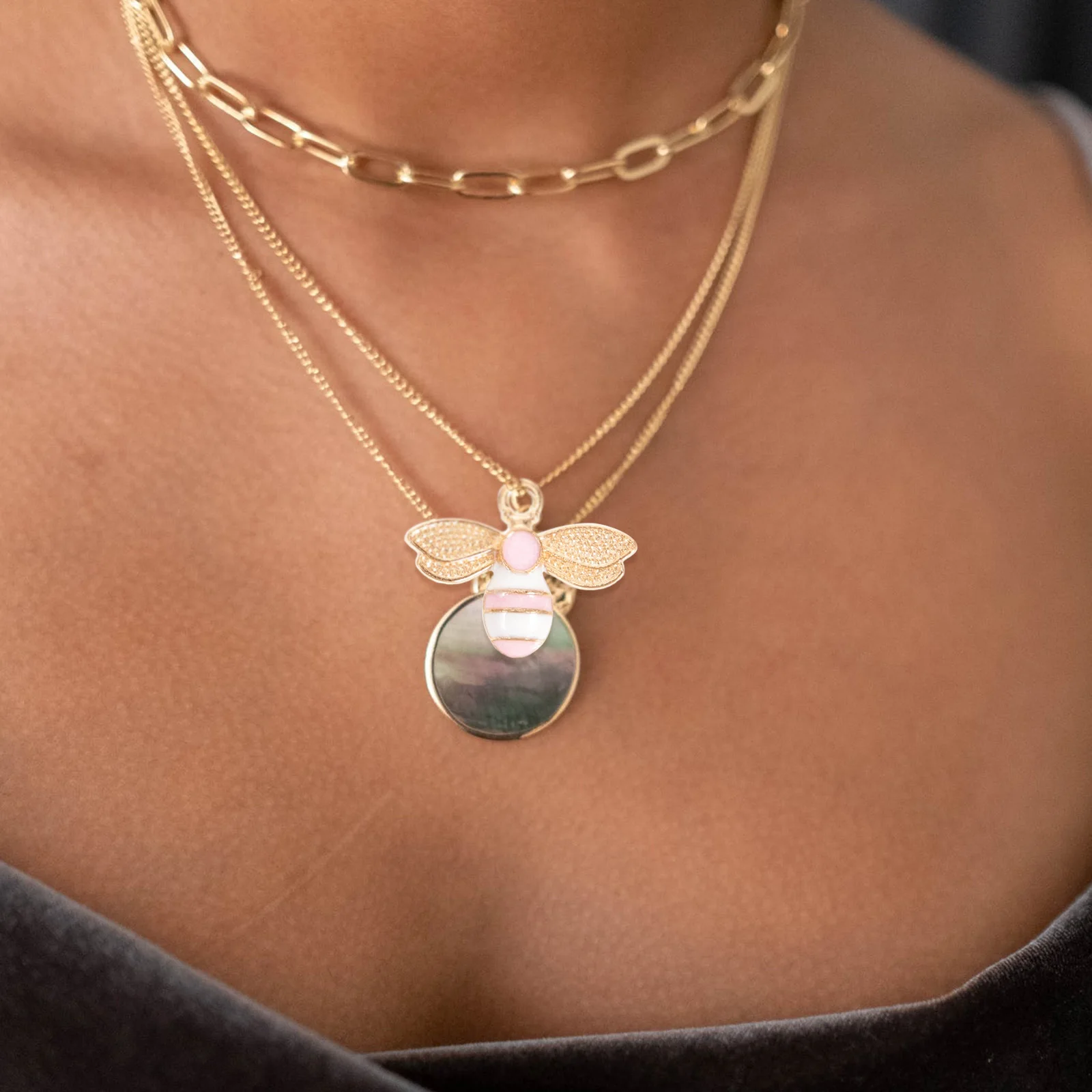 

20Pcs Bee Charms Alloy Metal DIY Jewelry Making Pendants Necklace Earring Bracelets Keychain Craft Accessories