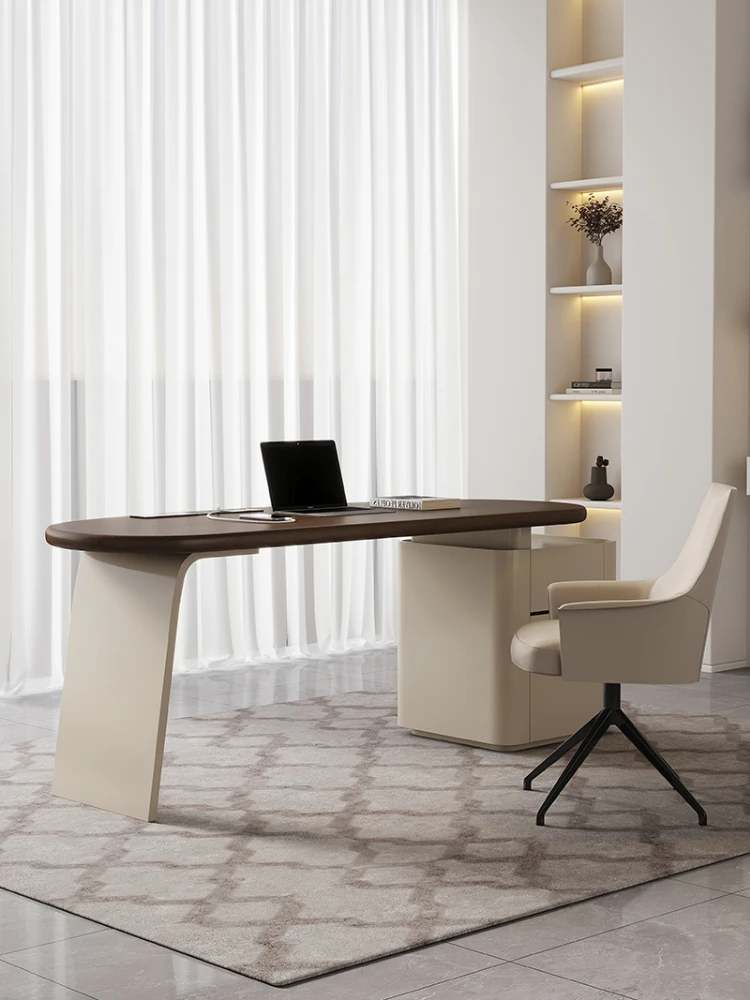 Modern minimalist desk designer study home desk