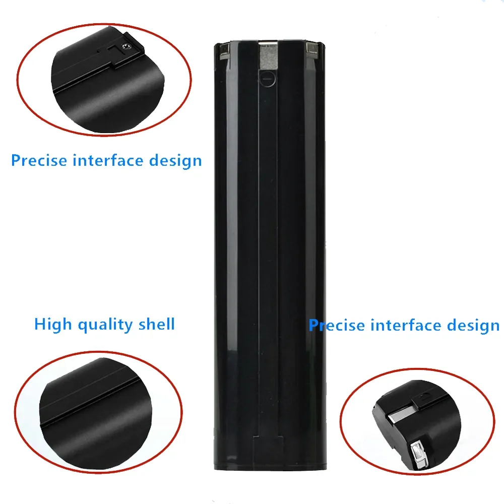 

Ni-MH аккумулятор 9,6 В, 6,0 Ач для Makita 9000 9001 9002 9033 9600 193890-9 192696-2 632007-4 5090D 6012HD 4190D 4190DW 4300D