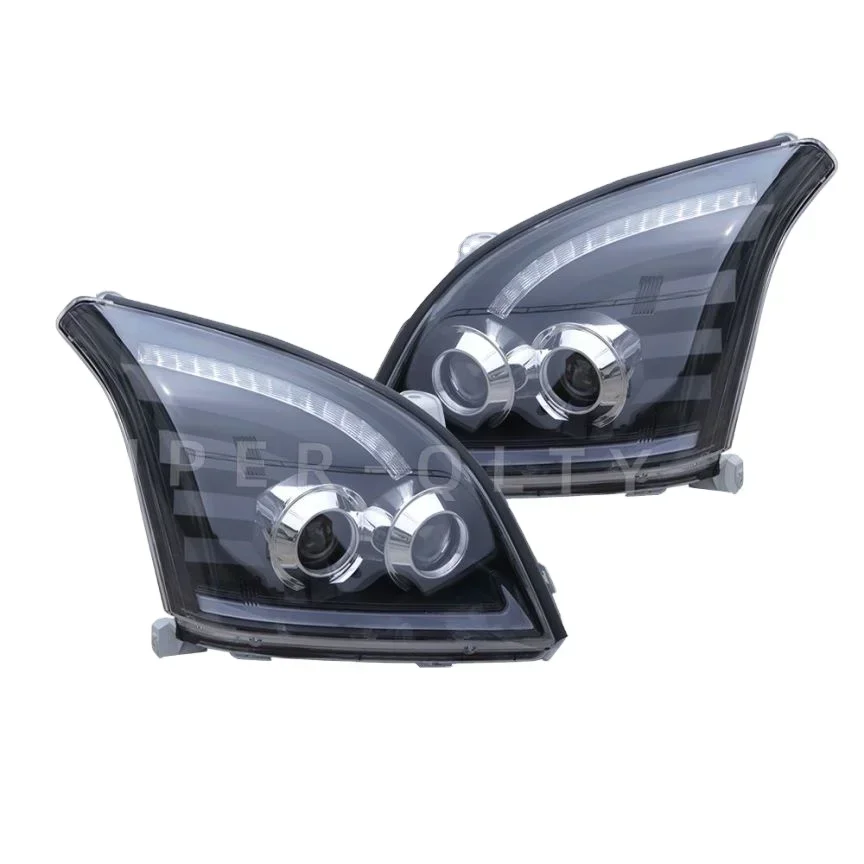 

Popular Hot sell Eagle Eyes 2 PCS Car Headlights For PRADO 2003-2009 LED Light For The Whole Series With Daytime Running Light