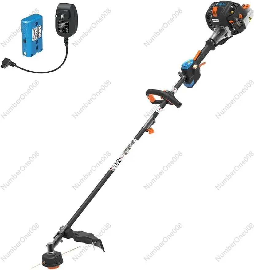 NPTGSP2617A No-Pull Gas Grass Trimmer with Electric Start 26cc 2 Cycle 17-Inch