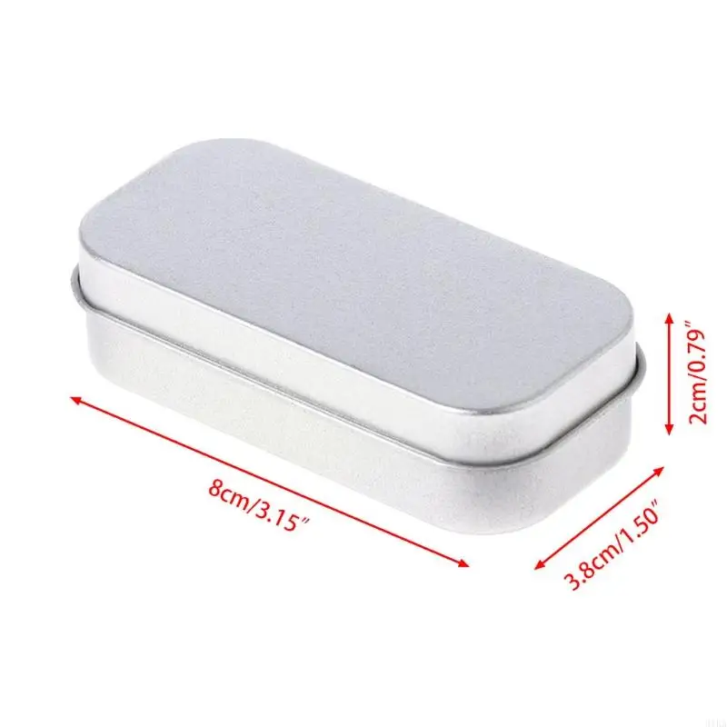 

31KA Portable Metal Lip Small Storage Box for Case For Money Coin Candy Key