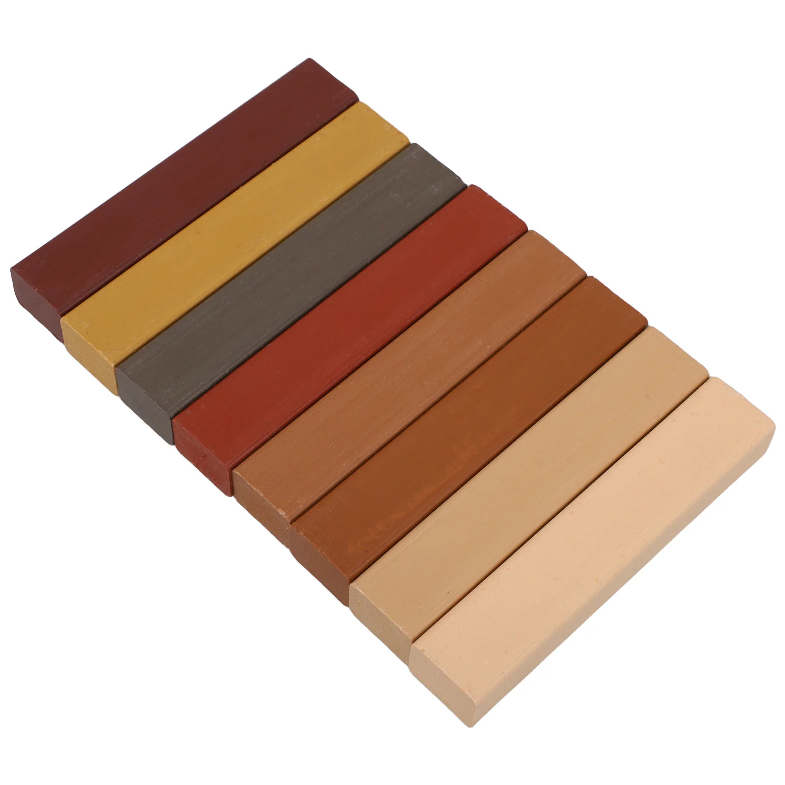 

8Pcs Hard Wax for Floor Repair: Wood Furniture Repair Kit Wax Filler Sticks for Scratches Cracks Holes Heat Melt Application