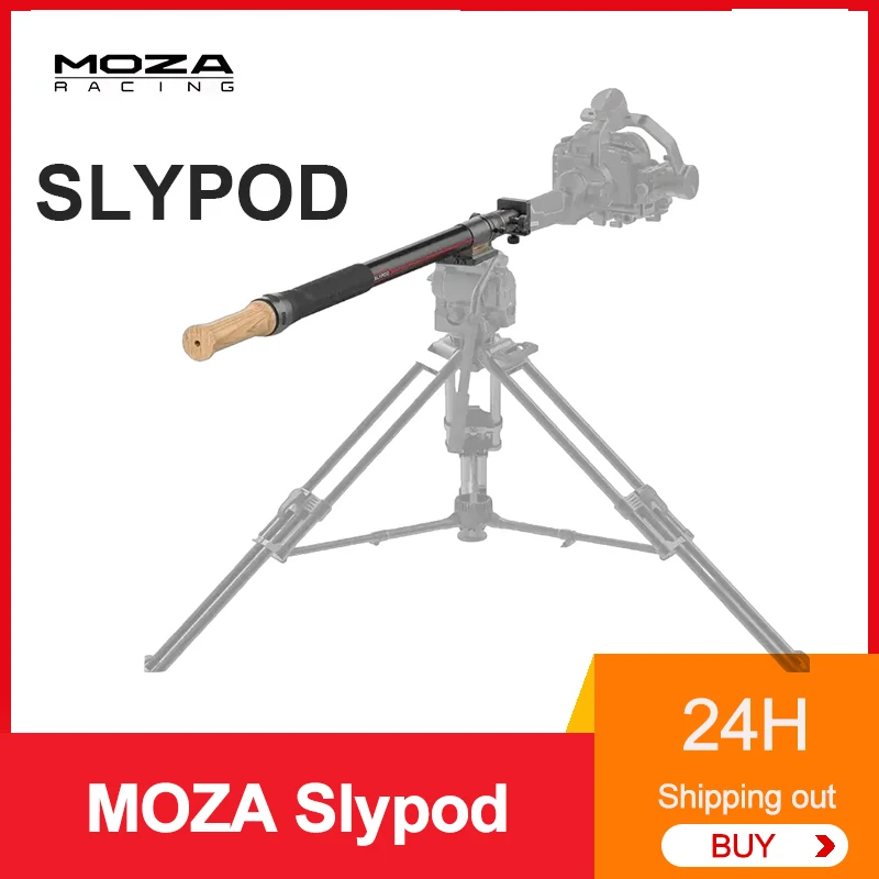 MOZA Slypod 3-in-1 Electric Motorized Slider Monopod, Motion Control 13lbs Vertical Payload for DSLR/SLR with Tripod