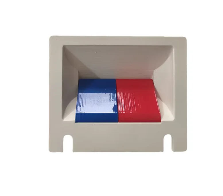 

Крышка дверцы камеры промывки Fresenius 4008S, красно-синяя, для отсасывающего стержня