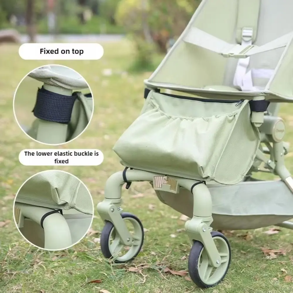 

Multifunction Stroller Storage Bag Large-capacity Waterproof Stroller Hanging Bag Diaper Bottle Oxford Cloth Mommy Bag