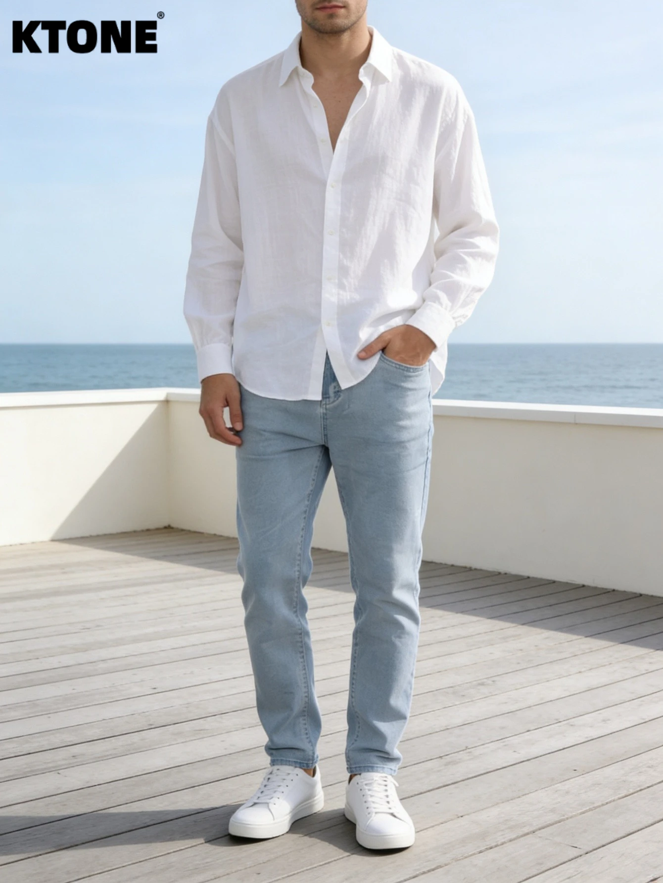 

Men's Blue Slim Jeans Pants Y2K Original Drip Fashion Casual Denim Trousers No accessories or belts included