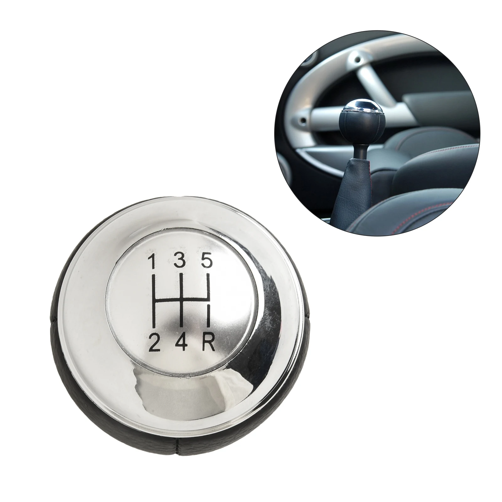 Sleek and Functional Automotive Shift Knob Crafted Specifically for the Iconic For Mini For Cooper Series from the Early 2000s